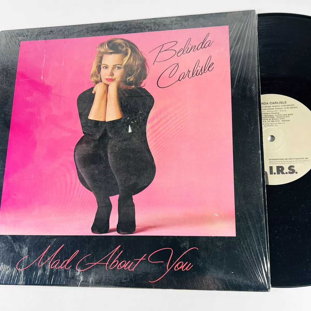 Belinda Carlisle Mad About You 12 In Maxi Single Vinyl Record 1986
