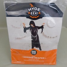 Disfraz de Halloween con capucha para niños bata y máscara de calavera para jóvenes talla única
