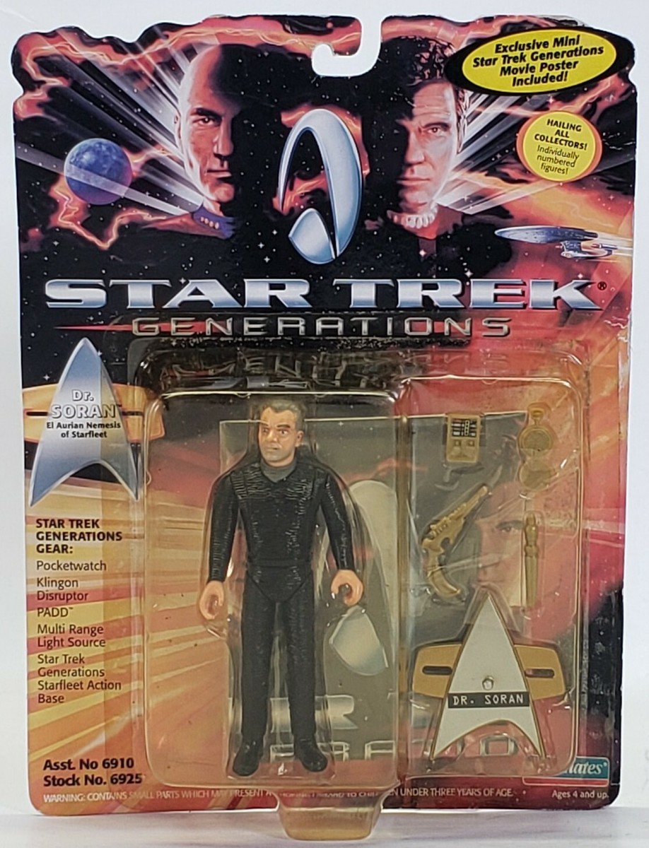 1994 Playmates Star Trek Generations Action Figure Toy Doctor Soran