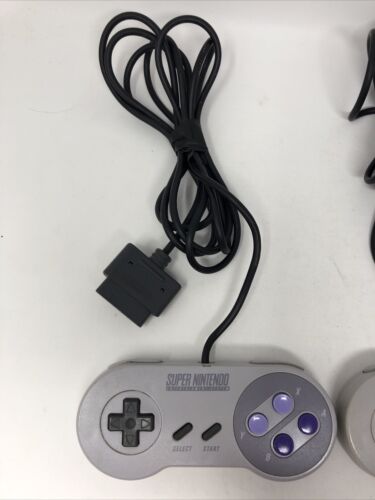 Controlador Original SNES Super Nintendo Auténtico OEM OFICIAL SNS-005 Como Está - Imagen 2 de 5