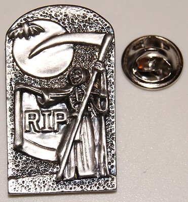 RIP Grim Reaper Death Rest in Peace Mysticism l Pin l Badge l Pin 57