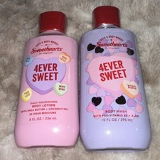 Bath And Body Works X Sweethearts 8 OZ Lotion And 10 OZ Body Wash