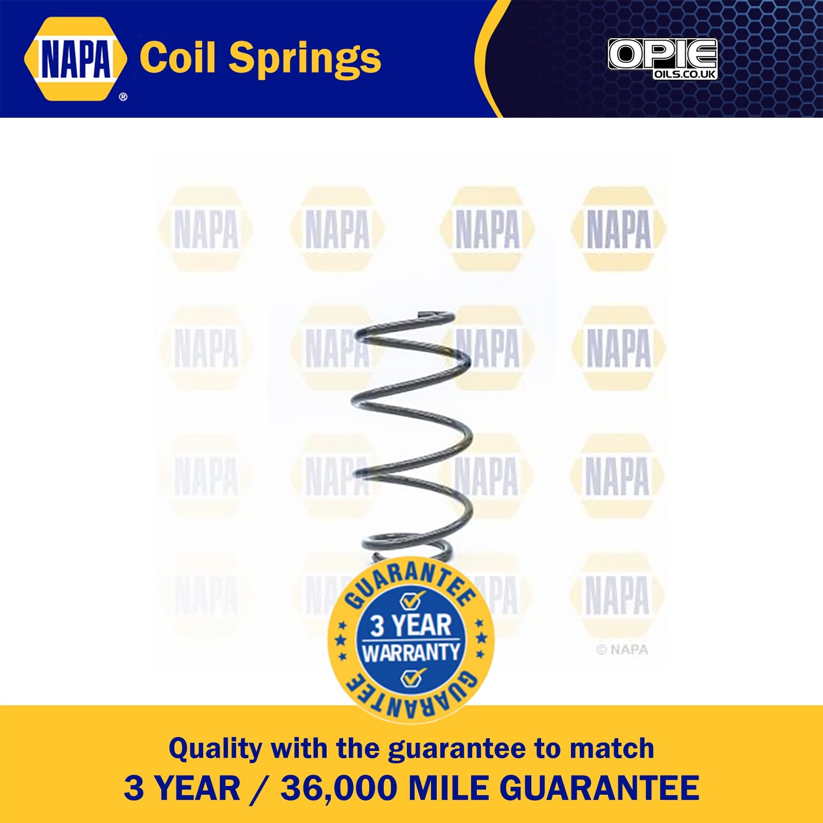 NAPA Coil Spring Front NCS1248 - OEM Quality for Hyundai & Kia - Reliable Fit