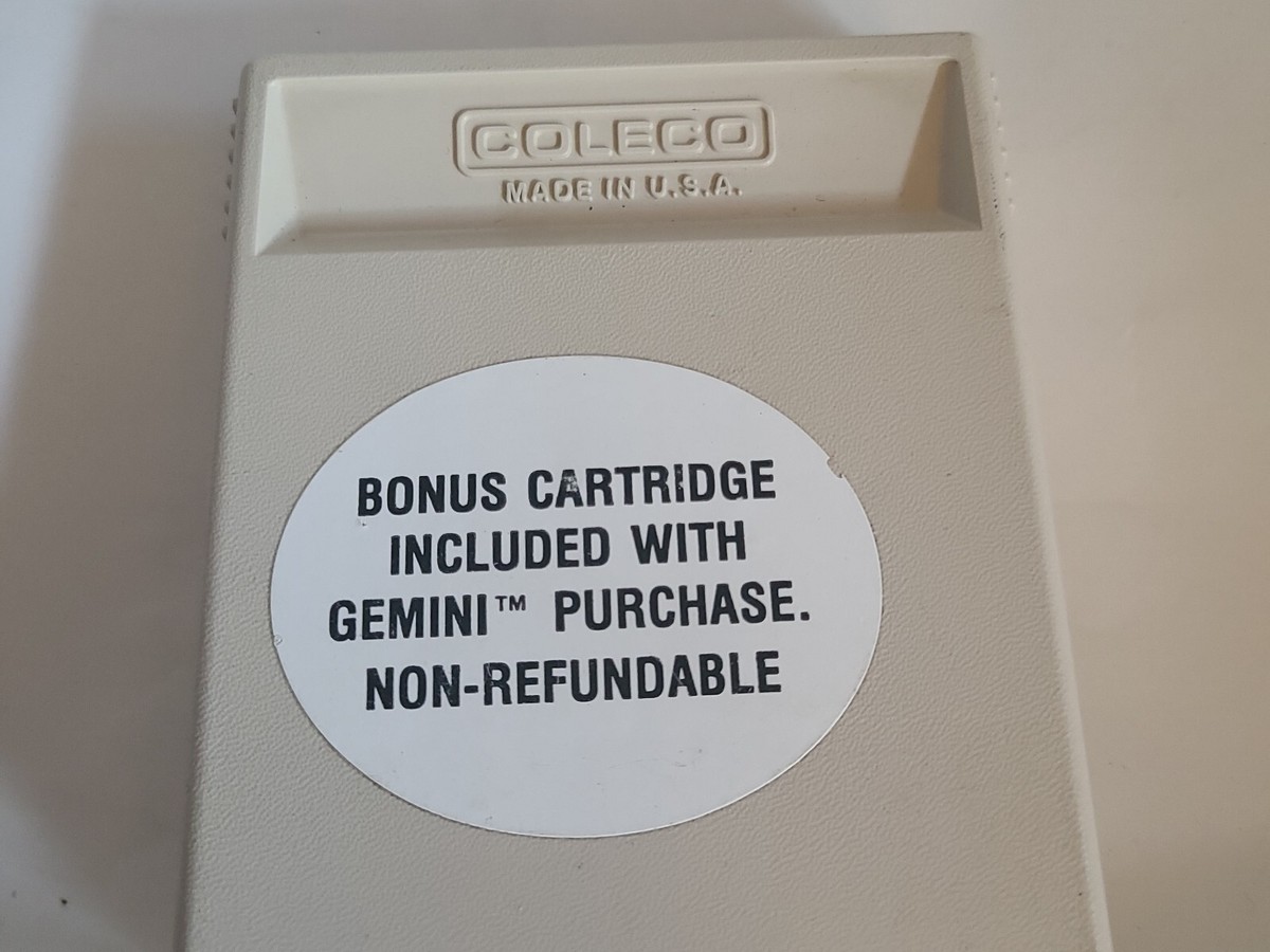 1981 Coleco Mouse Trap Bonus Cartridge Included With Gemini | eBay