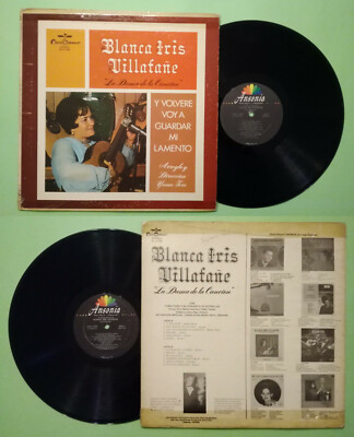 LP 33 Runden BLANCA IRIS La Dama De La Cancion Te Sigo Amando ANSONIA Latin Vinyl