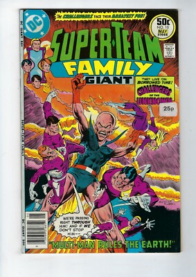 Super-Team Family # 10 Challengers Of The Unknown / Doom Patrol May 1977 VF