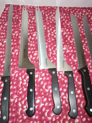 Lot of 18 Ronco Showtime Six Star Cutlery Kitchen Knives Knife