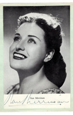 Nan Merriman Signed Magazine Picture / Autographed Opera Singer