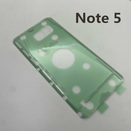 3 pezzi vetro posteriore guscio trasparente per Samsung Galaxy Note 5 S6 S6 edge - Foto 6 di 6
