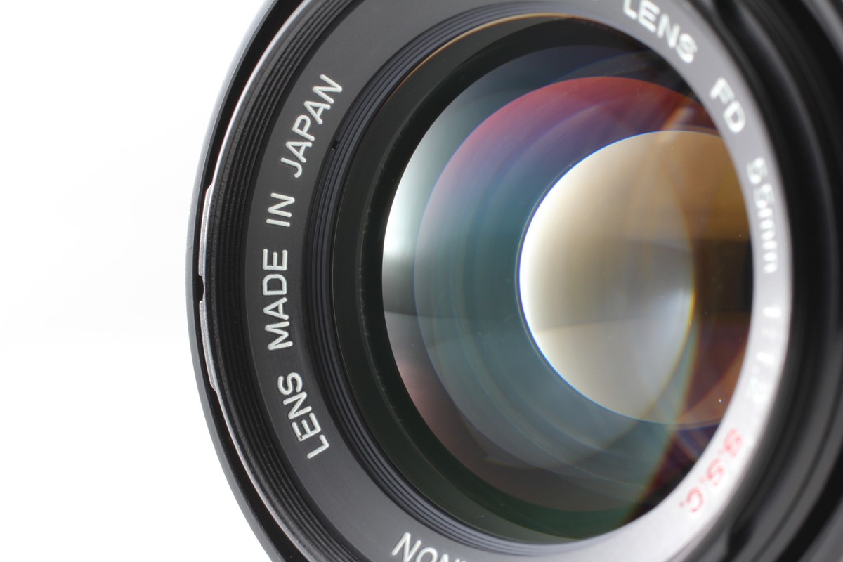美品 Canon FD 55mm F1.2 S.S.C. Canon FD 55mm f1.2 S.S.C. Lens Review - Lens Legend