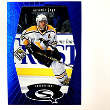 Jaromir Jagr 1998-99 UD Choice Starquest Blue #16 NHL Pittsburgh Pirates