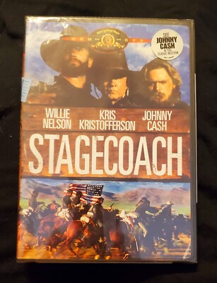 Stagecoach [1986] Willie Nelson Johnny Cash - 2006 MGM DVD - new