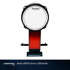 Alesis 8" Mesh Bass Kick Drum Pad for USB Pro Drum, USB Studio Kits