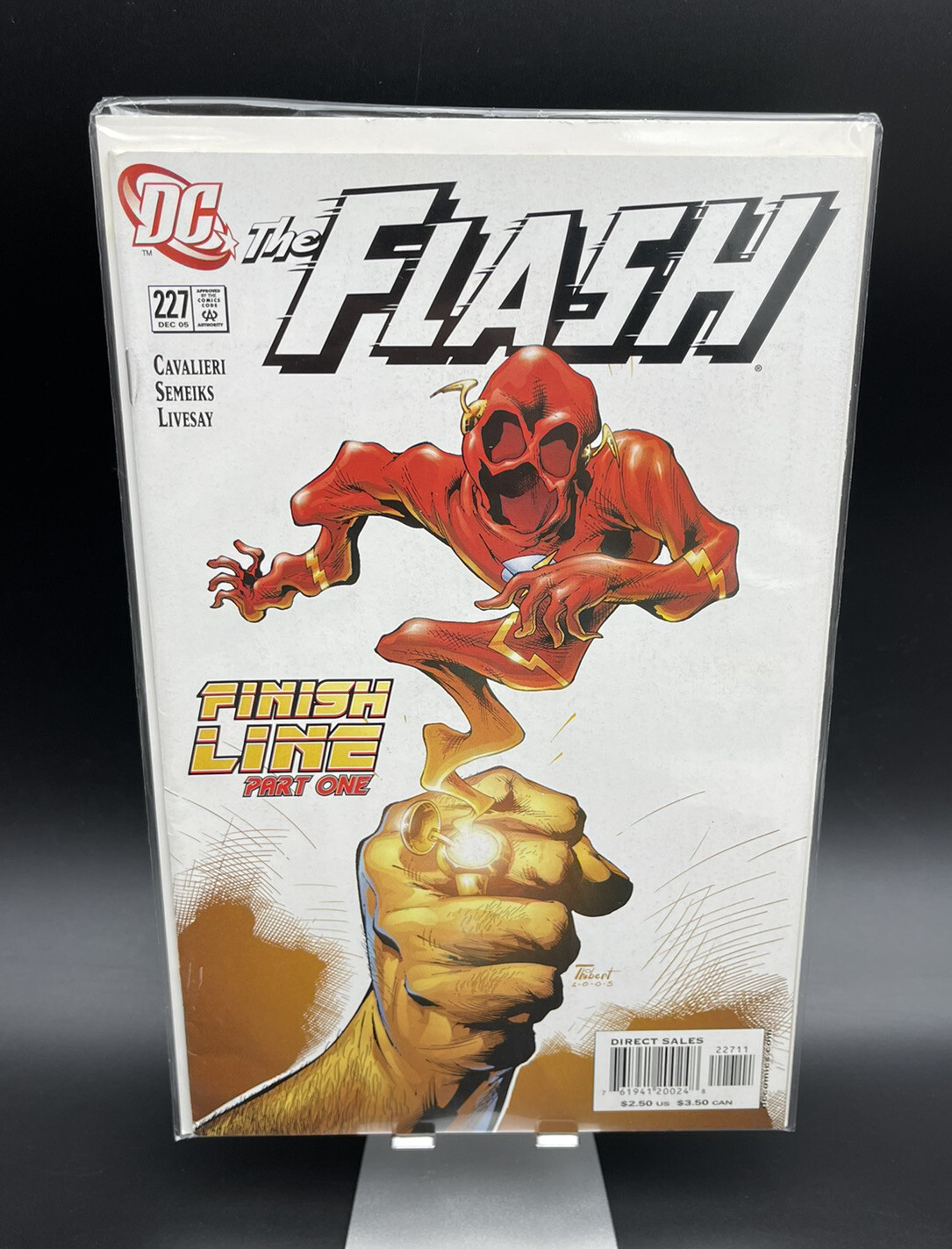 The Flash Issue 227 Finish Line Part One Dec 2005 DC Comics by Cavalieri