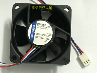 1pc nuevo ebmpapst 6cm 6025 12v 166ma 2.0w 612 nh 1pc nuevo ebmpapst 6cm 6025 12v 166ma 2.0w 612 nh