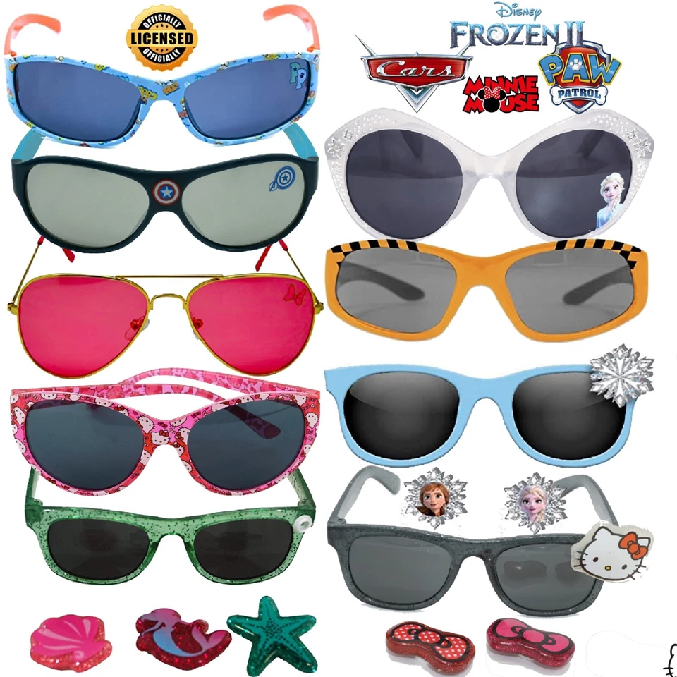 KIDS LICENSING UV400 Sonnenschutz Sonnenschirme Unisex Kinder Sonnenbrille, Sommer Accessoires, 3+ Jahre