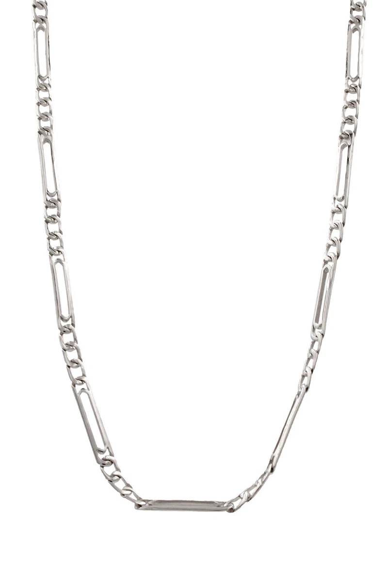 Platinum figaro chain clearance