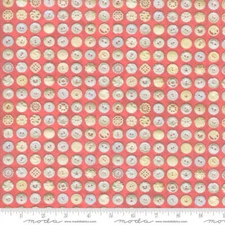 Moda FLEA MARKET MIX Rhubard/Cream 7356 23D Quilt Fabric By Yard - Cathe Holden