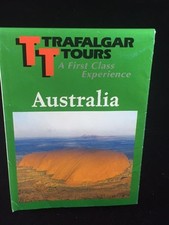 1999 AUSTRALIA TOURING MAP, TRAFALGAR TOURS