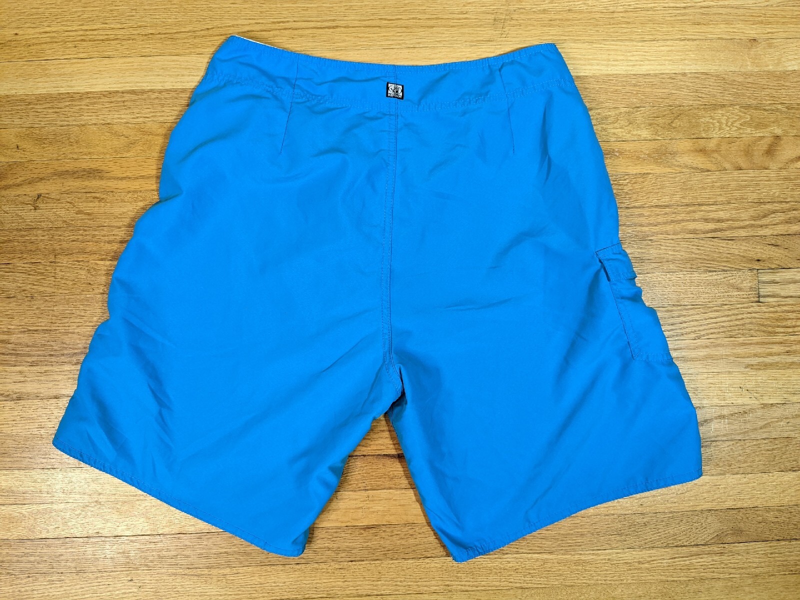 Body Glove Mens Board Shorts Bright Blue Swim Suit Stretch 32 Surf Swim