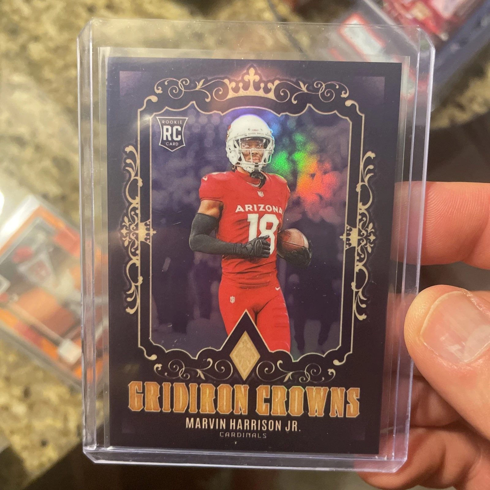 Marvin Harrison Jr. Panini Phoenix Gridiron Crowns #GCMHJ Base