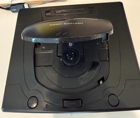 Sega Saturn Console Bundle w/ Box, 2 Controllers, Cables, 2 Games &ndash; Tested