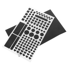 2 Pc Led Light Block Stickers Blocking Strips Blackout for Electronics