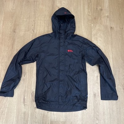 Fjallraven Kuling Set Jacket Mens Black Hydratic Windbreaker Outdoor size XS