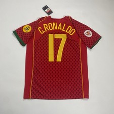 Portugal 04 Home Jersey Short Sleeve – Ronaldo #17