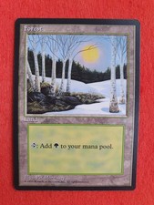 Forest (Ver. 1), MTG Ice Age (1995), Basic Land NM