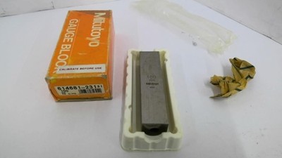 Mitutoyo 614681-231 100mm Guage Block
