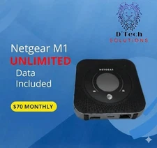AT&T Unlimited Data Plan Includes Netgear M1 ,NOW! $70/Monthly (No Throttle) 