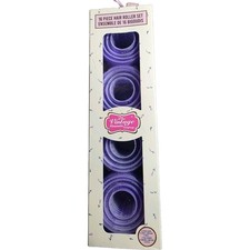 The Vintage Cosmetic Company 16 piece Hair Roller Set Big Bouncy New in Box