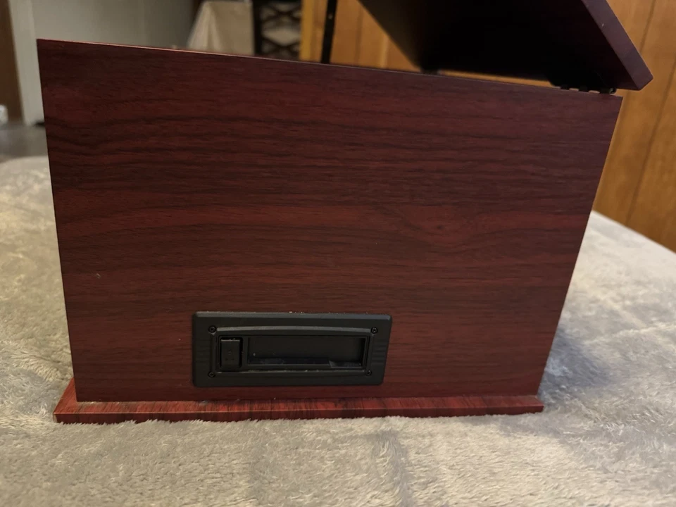 Innovative Technology VTA-200B Turntable Mahogany Record Vinyl Player - Image 3 of 4