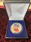 1999 1 oz Painted 1 oz Silver American Eagle (Brilliant Uncirculated) w/box COA