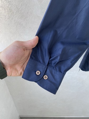 Helmut Lang Nylon Front Pocket Long Sleeve Button Up Shirt Men’s Size 39 /15 1/2 - Picture 18 of 20