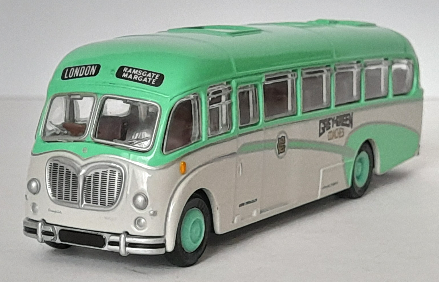 EFE 18703 Bedford SB Duple Vega Coach - Grey Green - George Ewer & Co of London