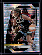 2024 Panini Prizm WNBA - Diamond DeShields #8 Silver Pulsar Prizm /499