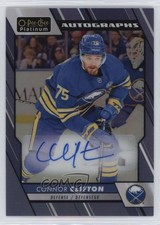 2023-24 O-Pee-Chee Platinum Blue Rainbow Auto Connor Clifton #BA-CC Auto 1on9