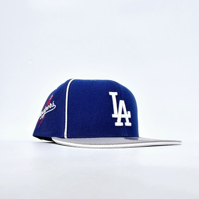 Mitchell & Ness MLB Los Angeles Dodgers LA Pipe Snapback Hat Multicolor NEW