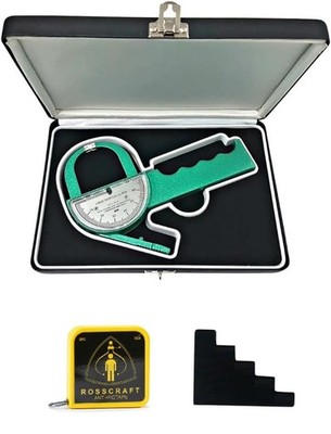 Lange Skinfold Caliper Kit   Professional Body Fat Measurement Tool with Anth...