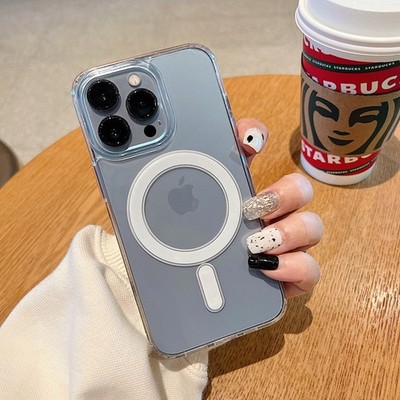 For iPhone 15 Pro Max Soft Silicone Clear Cover Shockproof Case Transparent