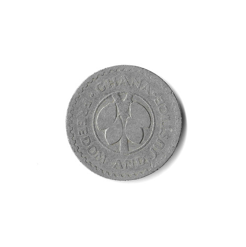 1967 Ghana - 20 Pesewas - 659 - Copper Nickel - 11.3g