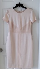  ANN TAYLOR Dress, Pink short sleeves Office size 6