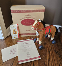 Steiff Horse on Wheels 1998 Club Limited Edition 1929 Replica Mohair 420146