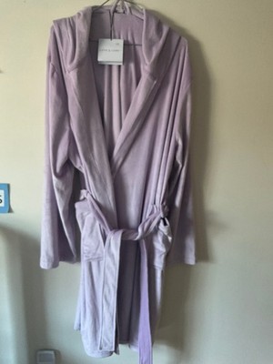 Love & Lore hooded plush robe - L/XL - NWT