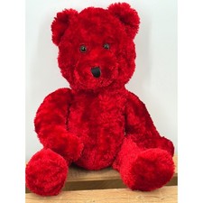Dan Dee Collectors Choice Red Teddy Bear Plush Stuffed Animal 17 In Valentine
