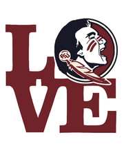 FLORIDA STATE Vinyl Sticker/Decal  College Football