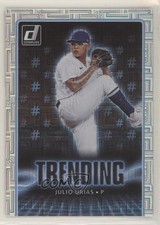 2021 Panini Donruss Trending Vector Julio Urias #TR7 0y59