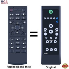 Replacement Remote Control For Kanto Audio YU5 YU3 YU6 YU4 SYD6 Powered Speakers